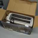 Bella 4 Slice Slim Toaster, Fits-anywhere™ Kitchenware, 6 Setting Shade Control with Reheat & Cancel Buttons, Fits Sourdough, 10” Long Slot, Anti Jam & Auto Shutoff, 900 Watt, Oatmilk