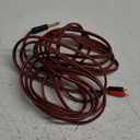 1/4 TS to Banana Plug,6.35mm TS Phono to Banana Plug Speaker Audio Cable,Gold-Plated 1/4 TS Male to Dual Banana Plugs OFC HiFi Speaker Wire for DJ Application, Mixer, Headphone Jack-16.5ft (5m)