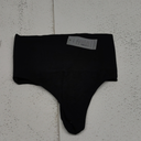 High Waist Shapewear Thong for Women Tummy Control Underwear Body Shaper Thong Waist Cincher Girdle Panties, Medium