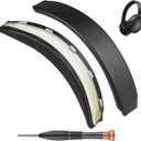 SOPROM Headband Kit Replacement for Bose QuietComfort 45 (QC45)/QuietComfort 35 (QC35)/QuietComfort SE (QC SE)/New Quiet Comfort Wireless Headphones, Easy DIY Installation(Black)