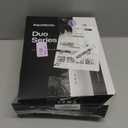 Aquasonic Duo - Dual Handle Ultra Whitening 40,000 VPM Wireless Charging Electric ToothBrushes - 3 Modes with Smart Timers - 10 Dupont Brush Heads & 2 Travel Cases Included