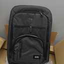Solo New York TSA Laptop Backpack for Women & Men -Carry On Bookbag for Travel & Work, Lightweight Bag, Mesh Side Pockets, Padded Straps, Fits 17.3" Computer - Grand Travel, Grey