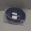 Ergonomics Lying Down Pillow Memory Foam Breathable Head Rest Support Pillow Body Massage Face Rest Beauty Salon ﻿(Blue)