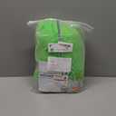 Light Up Girls Halloween Costume Toddler Fairy Dress & Wings Green Fairy Girls Costume Princess Ball Gown Kids (5-6 Years)