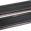 QCAA Solid Brass Mail Slot, with Solid Brass Interior Back Plate, 10" x 3", Venetian Bronze, 1 Pack, Made in Taiwan