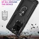 ADDIT S20 Ultra Case, Phone Case for Samsung Galaxy S20 Ultra Case,with Kickstand Ring,Adjustable Stand,Military Grade,Heavy Duty Protection,Shockproof,Anti-Fingerprint,Support Magnet Car Mount,Black