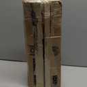 Extra Long Curtain Rods for Windows 120" to 240", 1 Inch Matte Black Drapery Rod For Bedroom Living Room Divider Adjustable Heavy Duty Outdoor Curtain Rod for Patio Cap Finials