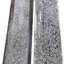 San Mai Raindrop Damascus Bar Billet Raindrop San Mai Bar Billet Steel 10"x2"inch Bush Crafts Knife Making Handmade