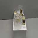 Hardwired Gold Wall Sconces Set of 2, Modern Bathroom Sconces Wall Lighting Vanity Light Fixtures with Clear Glass, Brushed Brass Wall Decor Lights for Mirror Living Room Bedroom Hallway Stairwell