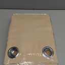 MIULEE Room Darkening Curtains Thermal Insulated Black Out Drapes Solid Window Treatment Long Grommet Light Blocking Blackout Curtain for Living Room Bedroom 2 Panels Set 52 x 84 inch Length Beige