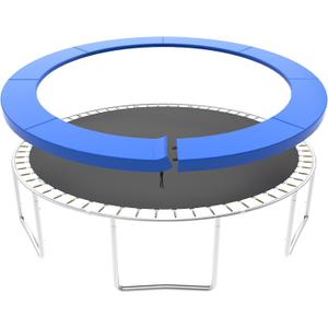 Trampoline Pad Replacement, 10/12/14/15/16FT Trampoline Spring Cover, No-Hole for Pole Waterproof Trampoline Safety Pad, Trampoline Replacement Parts & Accessories