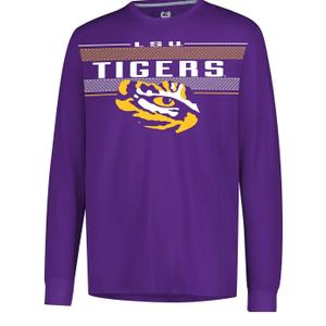Ultra Game Men's NCAA Official Super Soft Supreme Long Sleeve T-Shirt, Size: Small