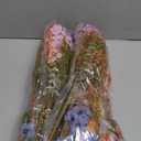 florisso Artificial Fall Flowers Fake Mums for Outdoor Autumn Decoration, 12 Bundles Faux Silk Orange Yellow Mums Daisy Look Real UV Resistant for Outside Home Porch Patio Planter (Fall-6multicolor), Set of 2