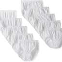 Hanes Women's Cotton Brief Panty (Pack of 10) (XL, White)