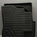 SMARTLINER All Weather Protection Custom Fit 2 Row Floor Mat Liner Set Compatible with 2024-2025 Buick Envista