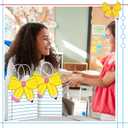 Kolldenn 24 Pcs Teacher Gift Bags Composition Paper Bags with Handles Notebook Line Teacher Appreciation Graduation Gifts Bag for Kindergarten Preschool End of Year Party Favors (Notebook)
