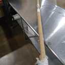 Fitvid Stardard Barbell for Weightlifting and Power Lifting, 300 Pound Capacity (7-Foot, Glossy Black)