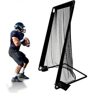 Football Kicking Cage Net - Portable 81x41IN Football Goal Training Aids for Backyard Indoor Outdoor-Youth & Adults
