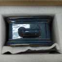 Zoeeker Butter Dish with Lid, Porcelain Butter Dish for Countertop Large Butter Keeper Butter Holder Container for East West Coast Butter, Farmhouse Decor for Valentine's Day, Blue