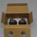 50W Reptile Heat Lamp(2-Pack) Ceramic Heat Emitter- Non-Light Emitting, 24/7 Safe Heating for Terrariums, Brooders & Incubators-Turtle Lizard Bearded Dragon Snake Small Pets E26