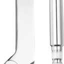 Amazicha 2PCS Inner Shifter Lever Shaft Kit Stainless Steel Inner Shift Rod Lever Fit for Harley Davidson Touring Road Glide Electra Glide Road King Street Glide 1984-2016 (Chrome)