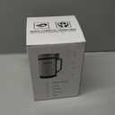 Professional Electric Coffee Grinders,10 OZ Large Capacity or Coffee Beans & Spices,One Touch Push-Button Control,350W Motor with Stainless Steel Blades,Safety Lid Lock - White