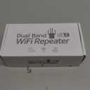 Setup WiFi Extender - WiFi Extender Signal Booster, 12880 Sq.Ft Coverage, Dual Band 5GHz/2.4GHz 1200Mbps, 105-Device Support with Wide Compatibility