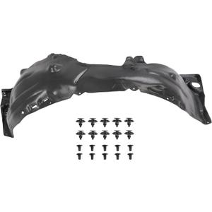 Driver Side Front Fender Liner Inner Panel Compatible with 2018-2024 Toyota Camry SE XSE TRD Replacement for 5387606320 TO1248214 w/o Insulation Foam Wheel Liner Splash Shields Guard