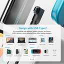 Belker 90W Universal Laptop Charger AC Adapter Power Cord with USB C Replacement for Dell HP Acer Asus Lenovo IBM Toshiba Samsung Google MacBook Pro Fujitsu Notebook Ultrabook Chromebook with 20 Tips