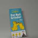 LuckyTail Pet Nail Grinder for Dogs and Cats - Super Quiet and Low Vibration Electric Dog Nail Grinder with 2 LED Lights - USB Rechargeable and Cordless - 2 Speeds - Small to Large Pets