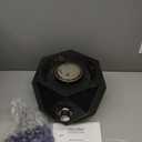 ONLYFIRE OUTDOOR LIVING Propane Gas Fire Pit with Blue Fire Glass Stones, 14" Portable Tabletop Gas Firepit Side-Mounted, Smokeless Firepit for Patio Bonfire Camping RV Tailgating, Modern FP004