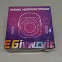 Mini Karaoke Machine for Kids with 2 Wireless Mics,TOP Singing Toys Birthday Gifts Ideas for Girls Ages 3,4,5,6,7,8,9,10,11,12+ Years Old,Great Gift Ages Girls,Boys Trend Party (Off white)