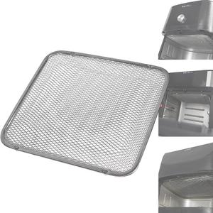 Kispog Splatter Guard for Air Fryer: Magnetic Stainless Steel - Keep Grease Off Heating Coils Max Airflow Same Cook Time - Fits Cosori/Ninja/Instant Vortex 5.8-12qt