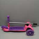 Scooter for Kids Ages 3-5 - Light Up Wheels, Extra Wide Deck, Foot Activated Break, Self Balancing Kids Toys for Boys & Girls