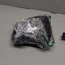 Gihuo Women's Fashion Cropped Shacket Button Down Corduroy Shacket Jackets Casual Plaid Long Sleeve Crop Jackets Tops (X-Large, Black)