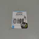 Nite IZE MicroLink Carabiner, Stainless Steel Mini Key Rings for Keys Fobs MultiTools and More, 4 Pack