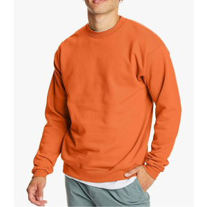 Hanes Men's EcoSmart Fleece, Pullover Crewneck Sweatshirt, L