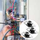 3 Pack Furnace Fan Thermal Control Switch Furnace Limit Switch Compatible with Furnaces