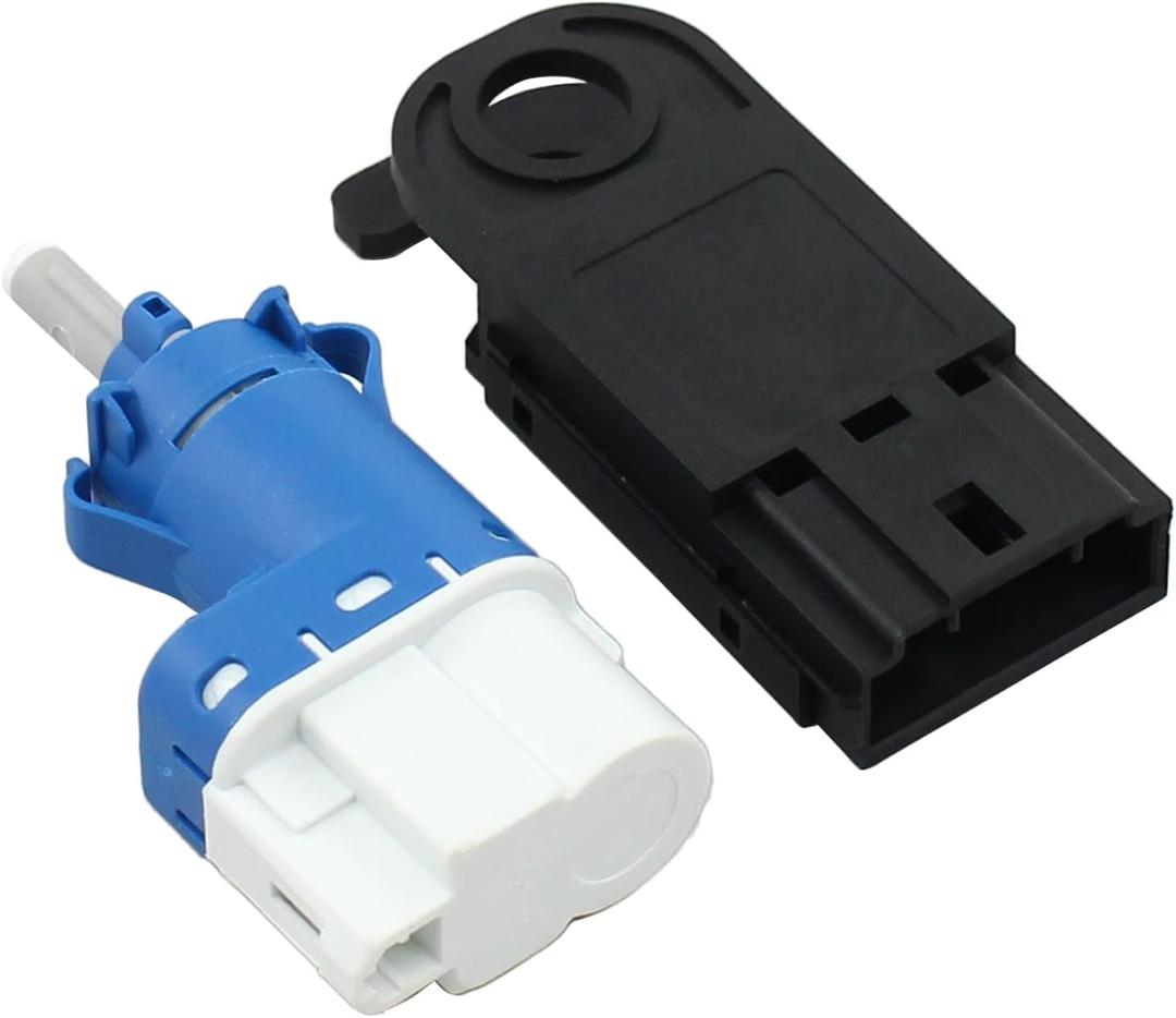 MOTOKU 4 Male Terminals Blade Type and 2Pin Brake Light Switch Kit for Ford F-150 2004-2008 Expedition 2002-2006 for Lincoln Navigator 2002-2007 Mark LT 2006-2008