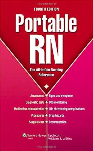 Portable RN: The All-in-One Nursing Reference (LWW, Portable RN) 4th (forth) edition |Paperback|   