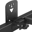 6 PCS Non Slip Mattress Gaskets for Metal Bed Frame, Cute Anti-Slip Holder in Place Gripper, Mattress Slide Stopper, Sturdy Adjustable Anti-Slip Baffle, Easy to Install, Black