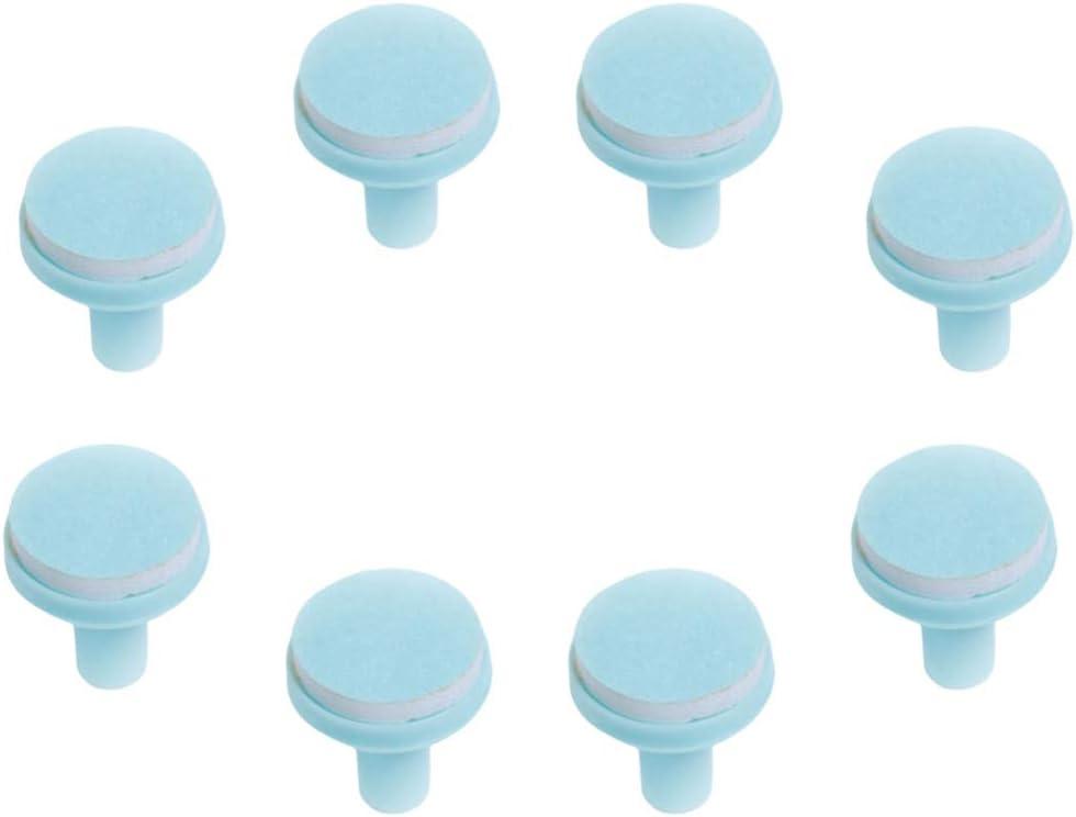 EXCEART 12Pcs Baby Nail Trimmer Replacement Pads Electric Nail File Grinding Heads Compatible with Standard Electric Drill for Safe Baby Care