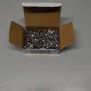 (200 pcs) Wensilon #101for Sheet Metal Self-Tapping Screws 410 Stainless Steel Truss Head High-Strength Quick Tapping Screws (#10X1", Silver)