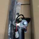 Electric UTV Windshield Wiper Kit, Universal 12V UTV Electric Windshield Wiper Motor Kit Compatible with Polaris RZR Ranger Mule Teryx, 16" Windshield Wiper Blade, 90 Degree Wipe Motor