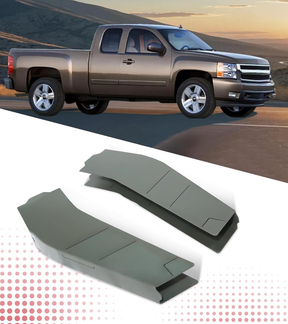 ELITEWILL Mid-rear Frame Repair Kit Fit for 2007-2014 Chevy Silverado 2nd Gen and GMC Sierra 1500 3rd Gen Ext & Crew Cab Chevy Frame Rust Repair