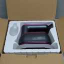 Jack  Rose Travel Steamer Iron for Clothes,1200w Iron Steamer,Portable Handheld Travel Size Steamer iron,8S Fast Heat-UpLarge Ceramic Heat Panel,