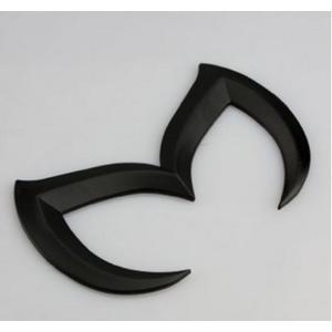 SuPoo for Mazda Black Sporty Metal Evil 'M' Rear Trunk Badge Decal Emblem Glossy 3 5 6