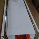 Full Length Mirror, 64"x24" Full Body Mirror, Floor Mirror with Aluminum Alloy Frame, Free Standing Mirror, Mirror Full Length Hanging or Leaning Against Wall, Gold-arched