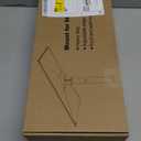 Starlink Gen 3 Mount Adapter Aluminum Alloy, 15.7" Heavy Duty Steel Pivot Pole Pipe with Adjustable Base Mount Kit Compatible with Starlink V3 Standard Dish for Roof