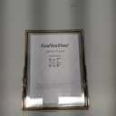 Gold 6x8" Floating Photo Frame for(4x6'&5x7'),Adjustable Tabletop/Shelf Picture Frames,4x6'' Premium Gift Floating Frame for Wedding,Thanksgiving,Christmas,Birthday,Home or Office Decor